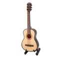 thumbnail image 1 of Guitar Ornament, Polishing Mini Guitar Decoration Durable Wooden Exquisite With Stand For Collection, 1 of 8