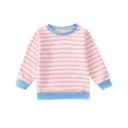 thumbnail image 1 of RXIRUCGD Enfants Hommes et Femmes Manches Longues Col Rond Hauts Chemise( Rose, Taille:80 ), 1 of 3