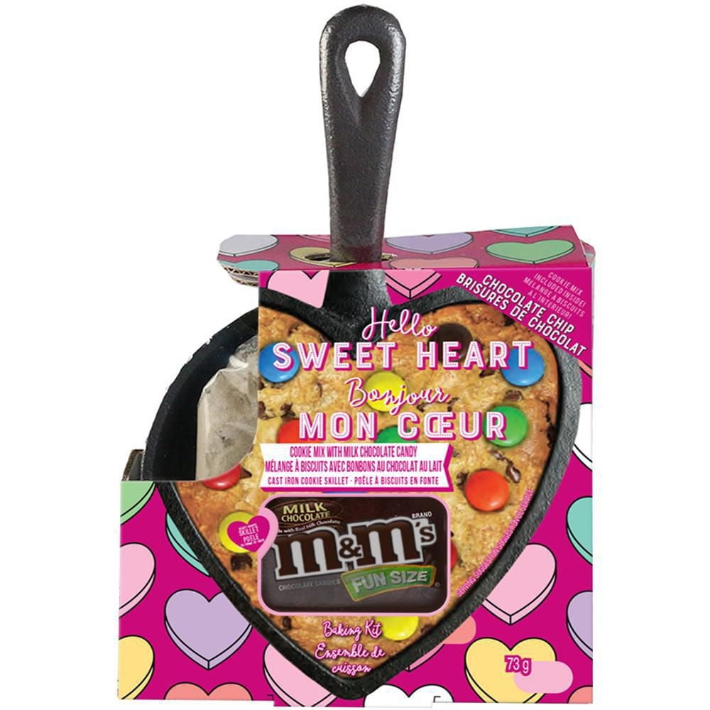 M&M's Milk Chocolate Heart Shaped Skillet