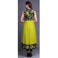 thumbnail image 4 of Bimba Robe Anarkali Aquarelle Black4 pour Femmes, Kurti Imprimée Ethnique Indienne, Longue Kurta, Robe de Soirée, Moyen, 4 of 6