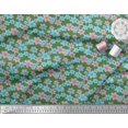 thumbnail image 3 of Soimoi Tissu Imprimé Floral Artistique 1 Yard 58 Inch Wide, 3 of 3