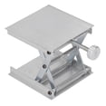 thumbnail image 3 of XingJian LLC Plateforme de Levage Réglable en Hauteur 90x90mm - Outil de Levage Manuel, Argent, 3 of 10
