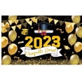 thumbnail image 2 of ⚡ Big Sale ! EXtraLarge Congrats Grad Banner 180x110 Cm | Graduation Party Decorations 2023 Black And Gold | Graduation Banner 2023 | Graduation Decorations Class Of 2023 | Red 2023 Graduatio, 2 of 9