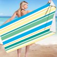 thumbnail image 4 of Stripe Series Microfiber Towels Large Bath Towels Beach Towels, 4 of 8