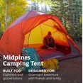 thumbnail image 3 of Marmot Midpines 6-Person Tent | Weather-Resistant and Durable, Red Sun/Picante, 3 of 5