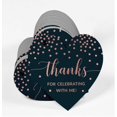 thumbnail image 3 of Inkdotpot Pack Of 100 Thanks For Celebrating With Me Birthday Favor Paper Tags Craft Real Rose Gold Foil Hang Tags, 3 of 6