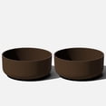 thumbnail image 1 of Veradek Pure Series Jardinière Bol Kona 14 Pouces Lot de 2 Espresso, 1 of 1