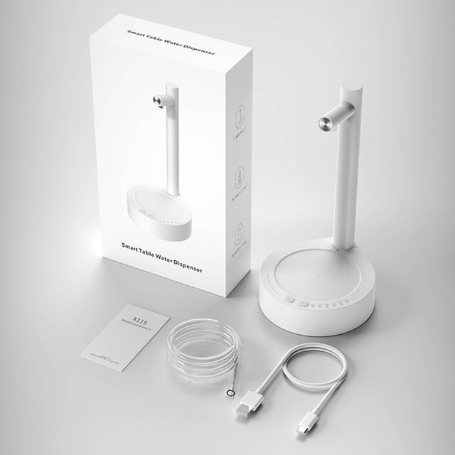 EGNMCR Intelligent Desktop Electric Water Pump Water Dispenser Desktop Water Pump Wireless Water Quantity Adju Stable Portable Removable Portable water pump