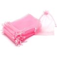 thumbnail image 1 of ORUYROP 100pcs Drawstring Organza Jewelry Candy Pouch Party Wedding Favor Gift Bags (5x7, Pink), 1 of 7
