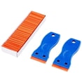 thumbnail image 1 of Yunuuuoa 3 Packs Recyclable Plastic Razor Blade Scraper, Eco-Friendly Safe Multi-Surface Tool, Glass Tile Cleaning, Durable Portable Household & Commercial Utility, Value Pack, 1 of 8