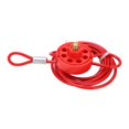 thumbnail image 1 of Adjustable  Cable Lock, Sturdy Durable 2meters Cable Lockout 8 Holes  For Chemical Industry For Electricity, 1 of 8