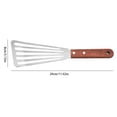 thumbnail image 3 of Barbecue Clips 2 Stainless Steel Cooking Shovel and Teppanyaki Spatula for Frying Grilling and Turning - Sleek Kitchen Tools for Meat and Fish Turning, 3 of 3