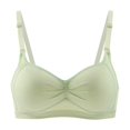 thumbnail image 1 of MIASHUI Bras for Women Comfortable and Transparent Shoulder Strap Cordless Backless Spongeless, 1 of 4