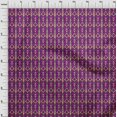 thumbnail image 3 of oneOone Viscose Chiffon Fabric Stripe & Swirl Ikat Print Fabric BTY 42 Inch Wide, 3 of 4