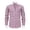 Red, variant on yardsong Stretch Wrinkle-Free Men's Dress Shirt - Slim Fit Vertical Striped Collar Business Long Sleeve Shirt Pink,XL
