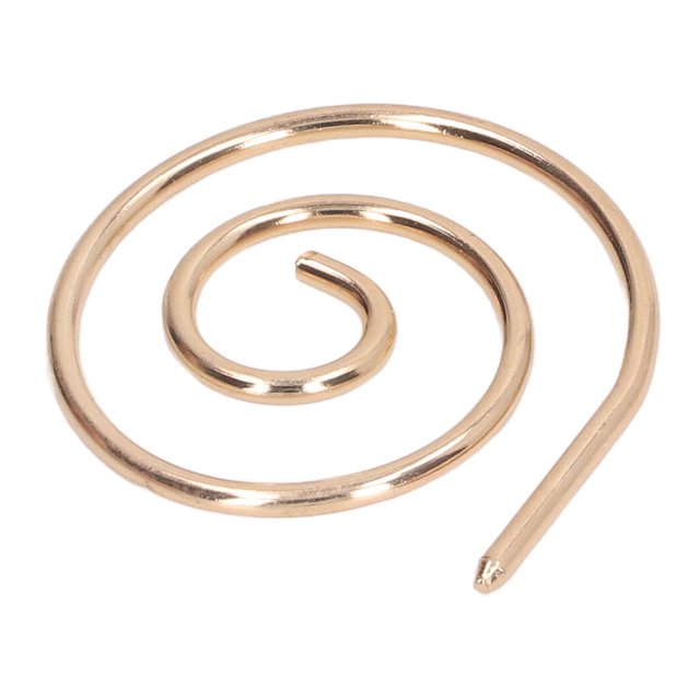 Spiral Cable Needle,Durable Stainless Steel Rust Proof Shawl Pin Handmade Knitting Tool For Knitter
