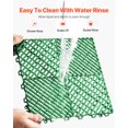 thumbnail image 4 of VEVOR Interlocking Drainage Mat Drainage Cushion 12” x 12” Modular Floor Tile, 4 of 9