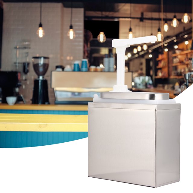 Condiment Dispenser Sauce Dispenser , Dispensing Tool Sauce Dispenser, Hotel Restaurant Shop For Home 1L With Base