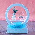 thumbnail image 1 of LSLJS Round Dolphin Night Light Music Box, Soft Warm White Light Night Light, Suitable for Corridor, Bedroom, Children's Room, Kitchen, Stairs, Decorative Lights, 1 of 1