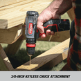thumbnail image 2 of Set de perceuse électrique multifonction 3-en-1 Hyper Tough 12V Max Lithium-Ion, 2 of 10