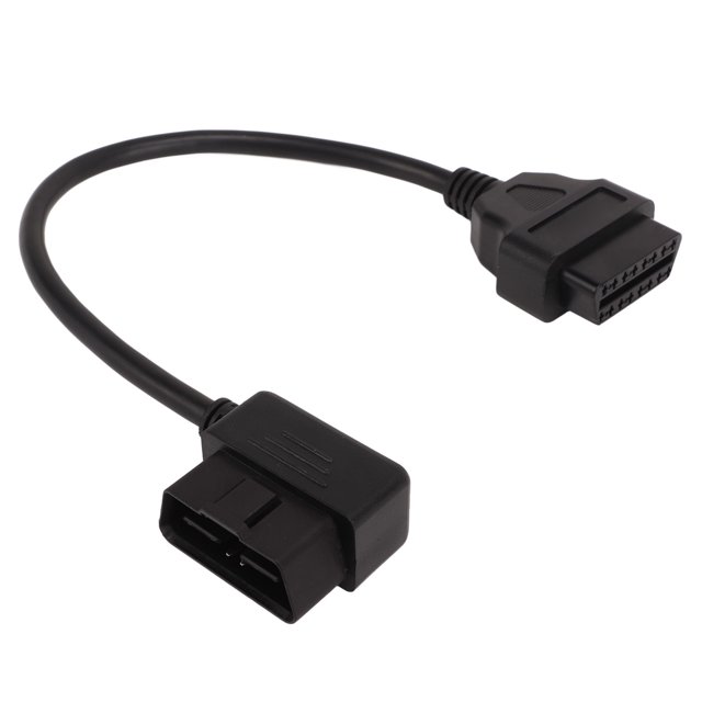 Diagnostic Adapter Cable Obd2 Diagnostic Plug OBD2 Adapter Cable Flexible Stable Connection 16Pin Male To Female Extension Cable For Car