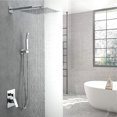 thumbnail image 2 of Two-Way Shower Mixer featuring a 10-Inch Square Showerhead, 2 of 6
