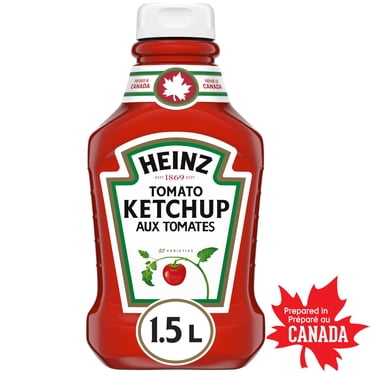 Heinz Tomato Ketchup, Prepared in Canada, 1.5 L Squeeze Bottle