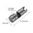 thumbnail image 4 of Birdeem Tige de Levage de Douche Sans Perçage avec Boucle Droite Support Mobile Réglable Accessoire de Buse de Siège Fixe, 4 of 10