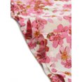 thumbnail image 5 of INSPIRE CHIC Robe Midi à Manches Longues Évasée à Col en V à Imprimé Floral pour Femme, 5 of 5