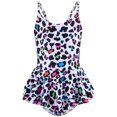 thumbnail image 1 of Teen Girl Swimsuit 1 Piece Cute Quick Dry Bathing Suits 10-12 Years, 1 of 4