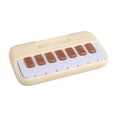thumbnail image 2 of Educational Toys Montessori Learning Toys, Handheld Color Light Mini 15 Key Electronic Piano Parent-child Interactive Toy Musical Instrument Boys and Girls Holiday Birthday Gif, 2 of 6