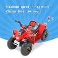 thumbnail image 2 of Hoverheart Blue 6 V ATV Quad Powered Ride-On, 2 of 2