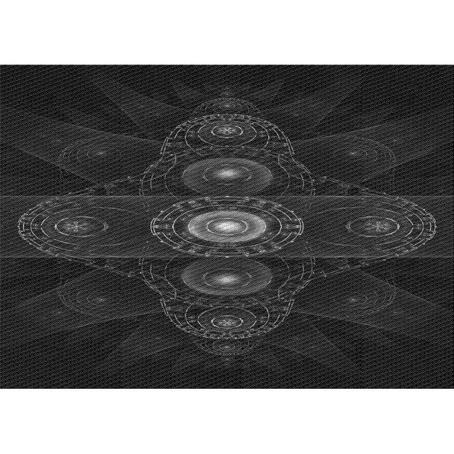 Ahgly Company Tapis d'Intérieur Lavables en Machine, Rectangle Transitionnel de Nuit, Noir, 2' x 4'