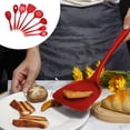 thumbnail image 4 of Yhmxh High Temperature Counteractive Nylon Shovel Kitchen Utensils Non-stick Pot Spoon Shovel 6-piece Set Kitchen Spoon Cooking Pot Shovel Colander Set Kitchen Essentials Home and Kitchen, 4 of 6