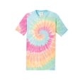 thumbnail image 1 of Gravity Threads Mens Tie-Dye Short-Sleeve T-Shirt - Pastel Rainbow - Large, 1 of 1