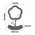 thumbnail image 3 of HOZADOIE Décoration Miroir de Maquillage Maison Tournesol Rangement Miroir de Beauté un Incontournable pour Commode Maison Dortoir Miroir de Bureau Vous Rend Plus Adorable Miroir de Beauté Portable de Bureau, 3 of 6