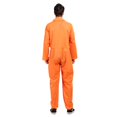 thumbnail image 4 of ReneeCho Costume de Prisonnier pour Homme Jail Bird, Orange, Petit, 4 of 4