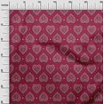 thumbnail image 2 of oneOone Cotton Silk Fabric Floral Block Printed Craft Fabric BTY 42 Inch Wide, 2 of 4