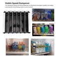 thumbnail image 3 of Drink Dispenser for Fridge, 6 Rows Adjustable Easy Loading Self Pushing Soda Can Dispenser, Dampening Pusher Glide Soda Can Dispenser Beer Pop Can Water Bottle Drink Dispenser, 3 of 8