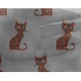 thumbnail image 4 of oneOone Georgette Viscose Fabric Cat Ikat Print Fabric By The Yard 42 Inch Wide, 4 of 4