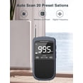 thumbnail image 4 of Radio Portable AM/FM avec Haut-Parleur, Mini Radio de Poche à Transistor avec Écran LCD, Écouteur Stéréo de Radio Numérique, Radio Baladeur avec Batterie Rechargeable 900 mAh, Meilleure Radio de Réception pour la Marche, 4 of 7