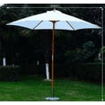 thumbnail image 3 of Outsunny 9ft parapluie extérieur en bois de patio, 3 of 3