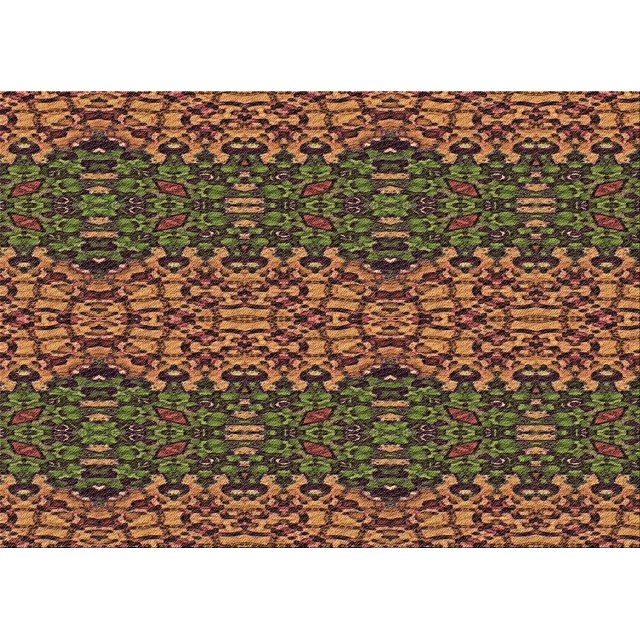Ahgly Tapis Rectangulaire Lavable en Machine Intérieur Transitionnel Brun Cannelle, 5 Pieds x 7 Pieds