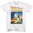 thumbnail image 1 of Back To The Future This Time White Adult T-Shirt Tee, 1 of 1