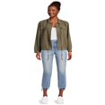 thumbnail image 2 of Time and Tru Women‘s Soft Utility Jacket  Sizes XS-XXXL, 2 of 5