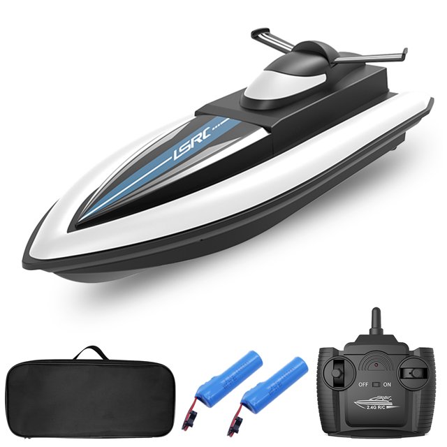 Amdohai LSRC RC Boat Remote Control Boat Race Boat 2.4GHz Waterproof Toy for Lake Pool