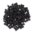 thumbnail image 1 of Maoww 100 Pcs Crochet Arrêt Cadenas de Sécurité Cadenas Antivol Noir 4 mm, 1 of 9