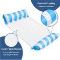thumbnail image 3 of Tophomer Water Hammocks Pool Float Lounger Chair, Inflatable Swimming Raft Floating Bed Hammock Foldable for Water Party & Summer Carnival (Pump Included), 3 of 5