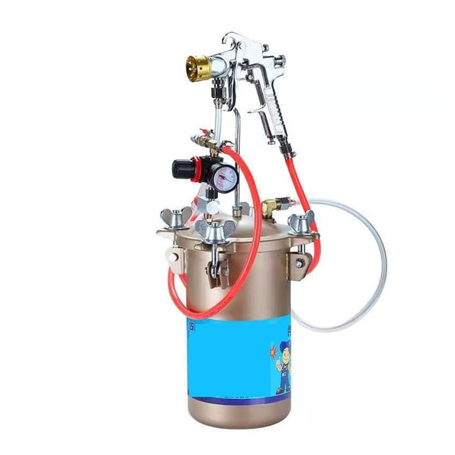 G1/4 G3/8 5L Spray Gun Exterior Paint Paint Stainless Steel Real Stone Paint Spray Gun PT-871 Spray Gun ,Ruggedly Built