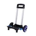 thumbnail image 3 of KLKCMS Backpack Trolley Foldable 3 Sections Multifunction Aluminum Alloy Hand Truck Blue, 3 of 9